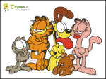 Garfield ve Odi - Garfield en iyi arkada odi ve dier arkadalaryla