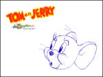 Jerry Kara Kalem Çalışması - Jerry kara kalem çalışması çıktı alıp boyayabilirsiniz